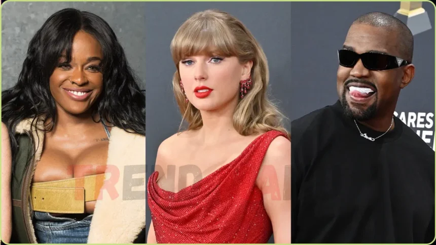 Azealia Banks Urges Taylor Swift to Strike Back at Kanye West Over Outrageous Threesome Claims