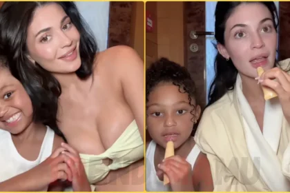 Kylie Jenner Daughter Stormi Steals the Spotlight in a $15,000 Custom Chrome Hearts Outfit