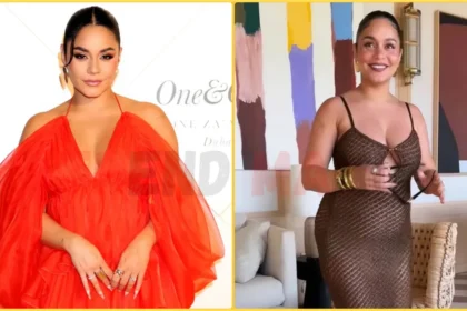Vanessa Hudgens Stuns in Sheer Dress