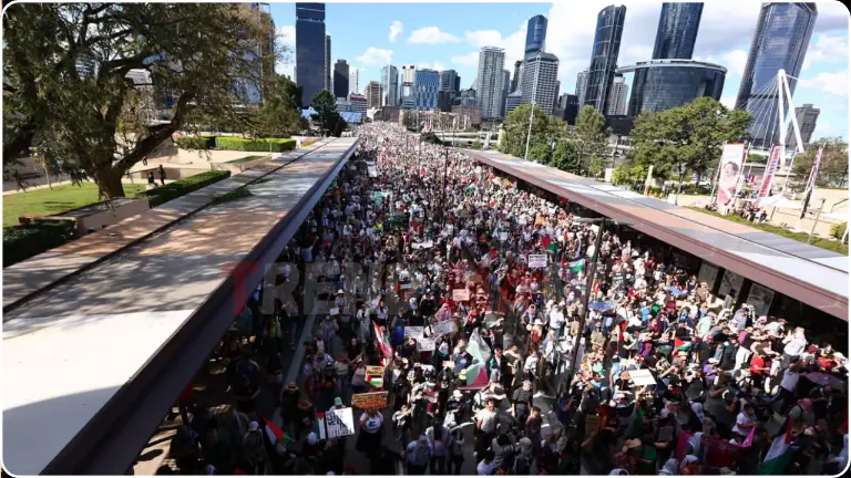 Australia Erupts in Solidarity