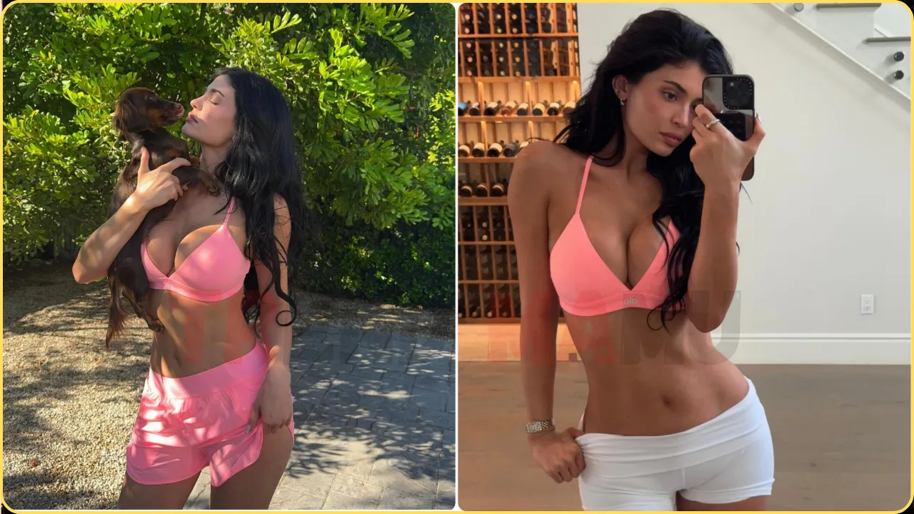 Kylie Jenner Stunning Makeup-Free