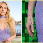 Lindsay Lohan Stunning Tattoo Reveal