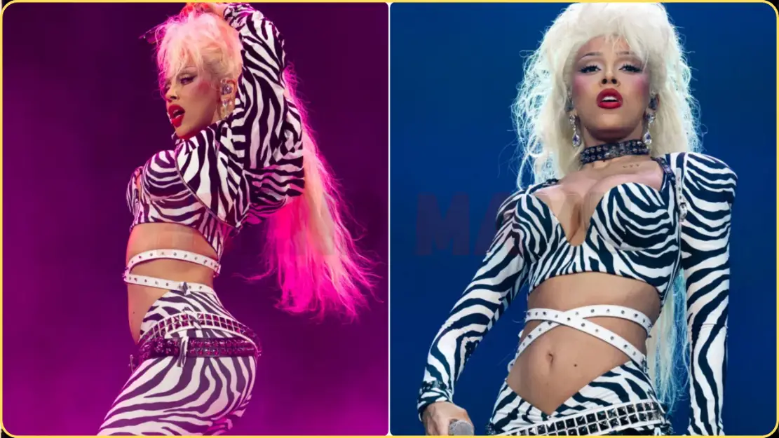 Doja Cat Jaw-Dropping 80s Makeover