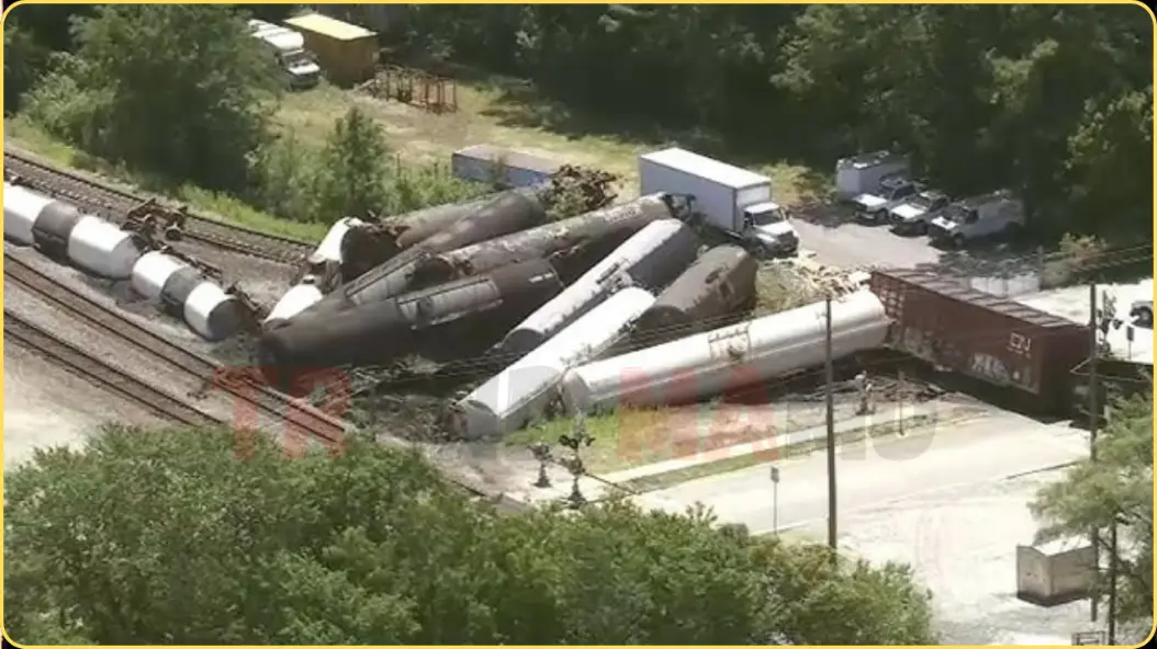 Train Derailment in Texas