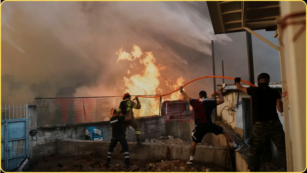 Wildfires Devastate Southern Europe