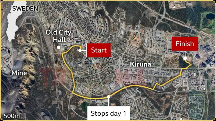 Kiruna Church Relocation