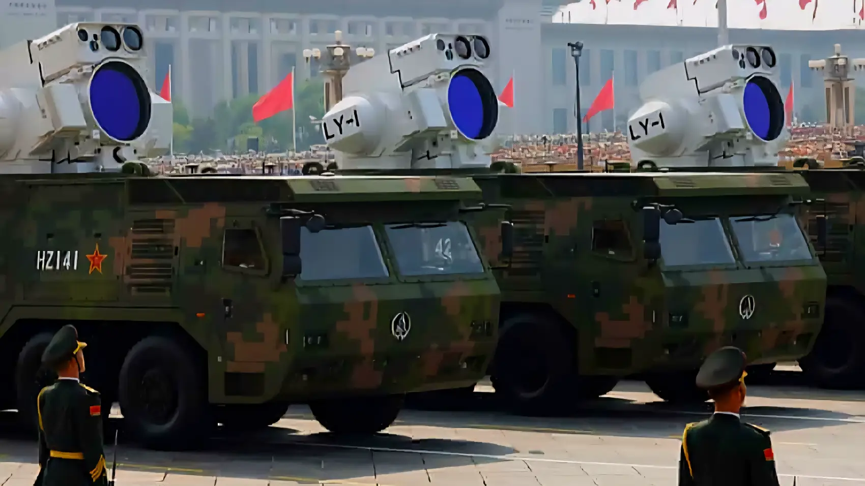 China Military Parade Nuclear Triad Display