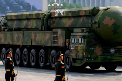 China Military Parade Nuclear Triad Display