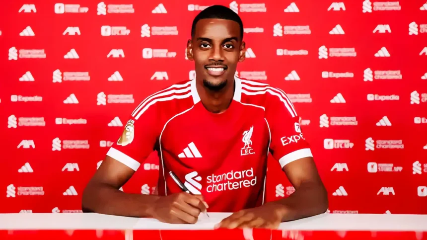125m Star Striker Isak Heads to Anfield